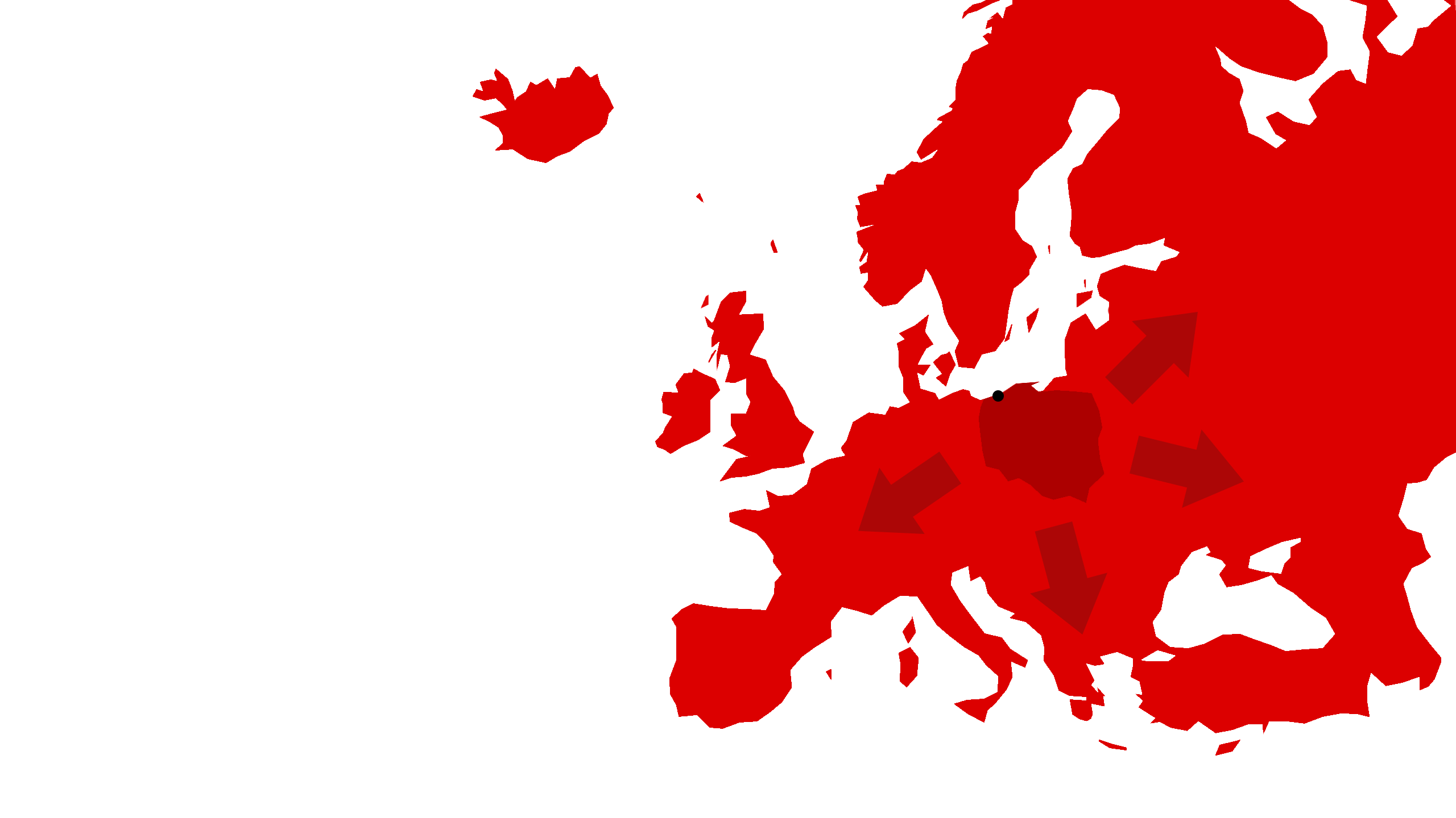mapa europy pomoc drogowa wypozyczalnia samochodów